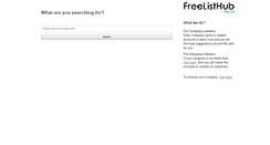 Desktop Screenshot of freelisthub.com